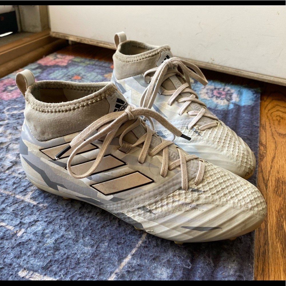 Adidas ACE 17+ camouflage gray soccer shoes